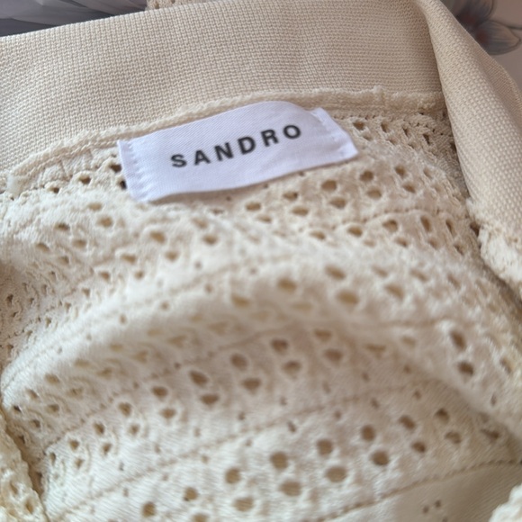 Solene Mixed Media Dress - Picture 5 of 5